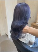 ダークラベンダー「レイヤースタイル」