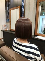 ミモザ ビカミドウ 自由が丘(Mimosa Bigamido)&nbsp;▼40代切りっぱなしボブ　大人におすすめボブヘア