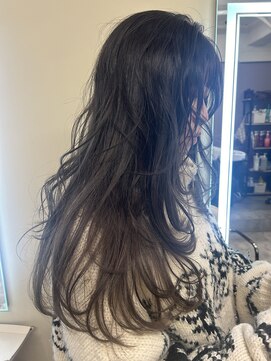 アンブル リュクス 池袋(amble luxe) レイヤー/グレージュ/シルバーグレージュ/グレーカラー