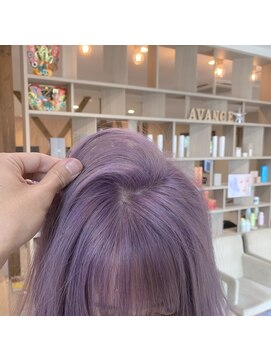 アヴァンス ジェイアール和歌山店(AVANCE.) ハイトーン×ラベンダーカラー