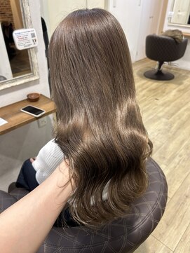 シエン ホワイト(CIEN white) 【透け感カラー】 #浜松駅#髪質改善#カラー#トリートメント