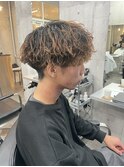 刈り上げマッシュ×ツイストスパイラルパーマ