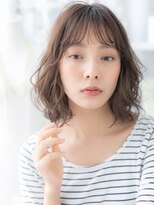 モッズヘア 上尾西口店(mod's hair)&nbsp;前髪パーマアースカラーフレンチカジュアルh4上尾20代30代40代