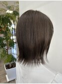 切りっぱなしボブ