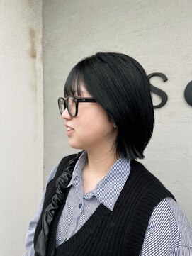 スーリール 今宿店(Sourire) レイヤーボブ