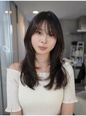 池袋美容室HOLON【セミロングレイヤーカット】