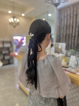 シャンプーボーイ セントラル 博多(SHAMPOO BOY central) あみおろしヘアセット