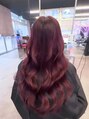 スワン アサヒカワ(SWAN ASAHIKAWA)&nbsp;#ボルドー　#髪質改善#学割#レイヤーカット#学割U24#カラー