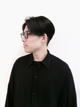 シンク(sync) センターパート×ナチュラルストレート