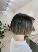 ショート/ショートボブ/ハイライト