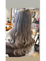 ヘアーローラン 横浜(hair LORAN yokohama) ホワイトグレーエクステ