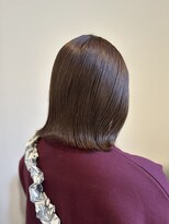 ヘアサロン エスプリ(hair salon esprit)&nbsp;ショコラ/ベージュ/結べるボブ