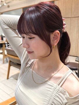 小顔×髪質改善[髪質改善/縮毛矯正/韓国]T