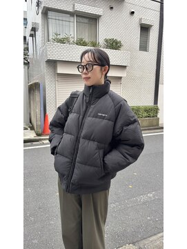 フランチェスカ(Francesca) 黒髪ロング　おだんごヘア　顔まわりカット