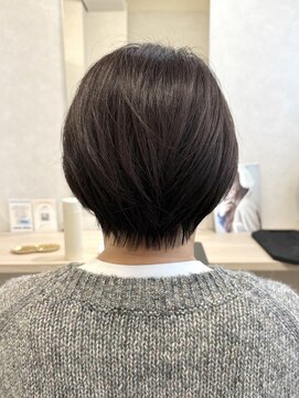 ルフトバイアンビエンテ(Luft by ambiente) 30代40代50代　ショートボブ