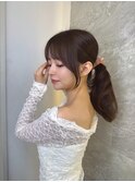 顔周りカット