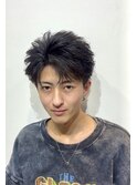 MEN’S HAIR/波巻ツイストスパイラル/フェザーパーマ/大宮
