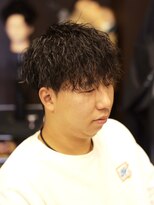 スター(STAR) 【あま市メンズパーマ】無造作ツイストスパイラル×マッシュ