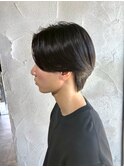 MEN'S HAIR/サーフカール/刈り上げセンターパート/伊勢崎