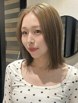 スミス 秋葉原(Smith) ボブオリーブカラーブリーチなしカラー