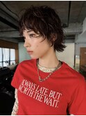 【阿形】ウルフパーママッシュウルフカットマッシュショート