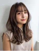 アノ 渋谷(ano)&nbsp;渋谷/ミルクティーブロンド/ダークブルー/デジタルパーマ