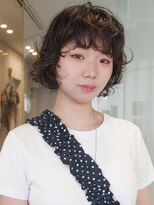 ラパンセヴェール(LA PENSEE VERT)&nbsp;ボブレイヤー×柔らか質感パーマ