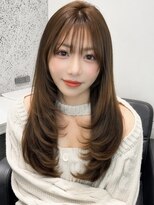 エリーツ 表参道(elyts) Hazel beige×layer cut