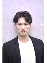 トラスト ザ バーバー 東京駅日本橋店(TRUST the Barber) センターパート/フェザーパーマ/メンズパーマ