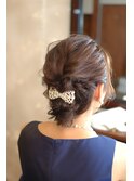 お呼ばれ☆ヘアアレンジ