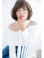 ミック ヘアアンドビューティー 大山店(miq  Hair&Beauty) 大人女子ふわボブ