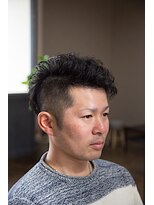 すがなみバーバーショップ&nbsp;ツーブロック×パーマ