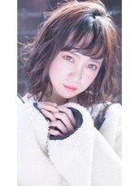 エイミー(Aimee)&nbsp;Aimee ゆるふわボブ×アッシュグレージュ