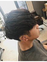 ヘアアイラッシュ リベット(hair eyelash RIVET)&nbsp;クセ毛風パーマ×フロント重め