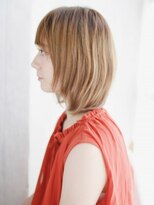 ヘアメイク ナル(hair make nalu) 厚め前髪のワンカールスタイル