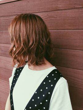 ヘアリゾートハピネス ゆるふわボブ♪