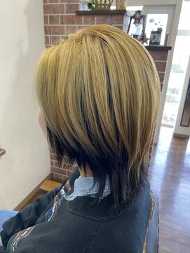 リズ オブ ヘアー(Lis of hair) インナーカラー☆ブラック