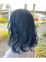 リズ オブ ヘアー(Lis of hair) ハイライト☆ブルー