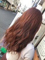 ヘアテラスベル(HAIR TERRACE BELL)&nbsp;【巻き髪】ナチュラル系ガーネットレッド