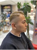 外国人風カラー　スキンフェード