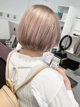 ディーカヘアーセンダイ(Di KA HAIR sendai) マッシュ/ボブ/ミニマム/ケアブリーチ/ベージュ/フレンチ