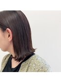 外ハネベージュ