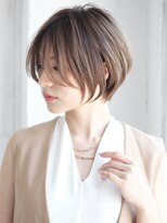 アヴァロン(AVALON)&nbsp;30代40代50代・大人ショートボブ・白髪ぼかし・小顔カットBISA