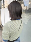 外ハネボブ×グレージュ