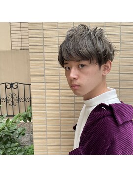 メール(Mer...) ☆ハイトーンカーキグレージュ×マッシュ☆ 横山飛翔