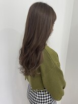 イニット 奈良新大宮(init.)&nbsp;20代 30代 40代 エクステ ツヤ髪ロング ヌーディカラー 外国人風