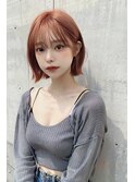 韓国風くびれミディ×オレンジカラー