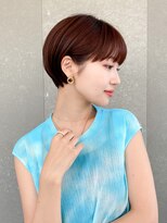 ロンド レグリーズ 立川(Lond leglise)&nbsp;ショート×顔周り×前髪×シルキーベージュ×グレージュカラー