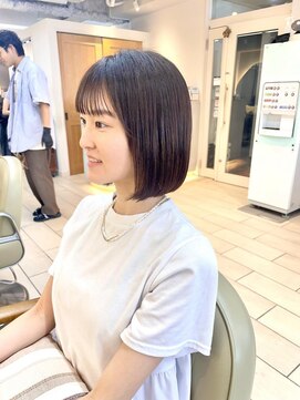 テトラ バイ ネオリーブ 横浜西口店(tetra by neolive) 朝も楽なボブに！！ショートボブ！横浜