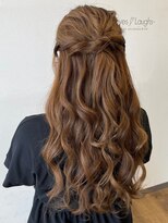 ザ ラブズ ラフズ ヘアー 本店(the loves laughs hair)&nbsp;ナチュラルハーフアップ